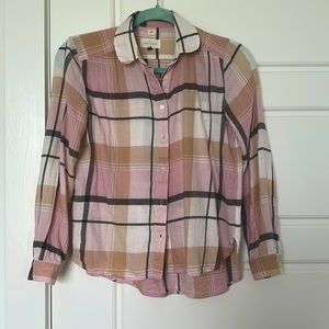 Loft Plaid Shirt